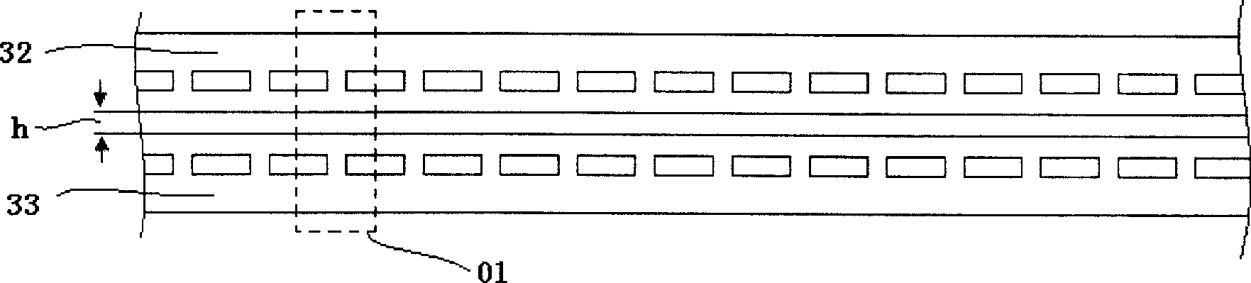 Manufacturing method for front substrate of plasma display screen
