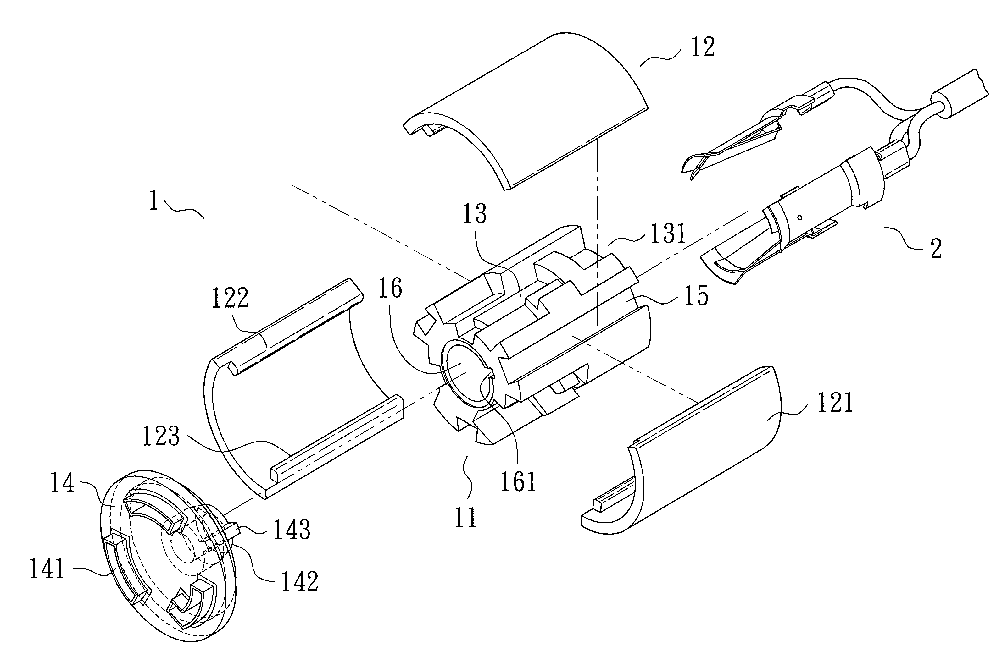 Assembly-type female connector
