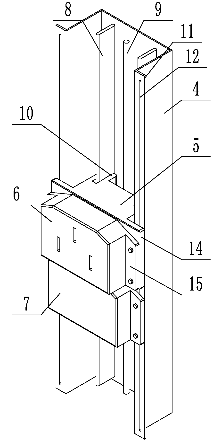 A server integrated delivery power cord tracing mechanism