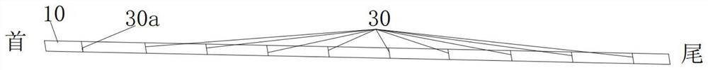 Quick construction method for water tank subsection of ship