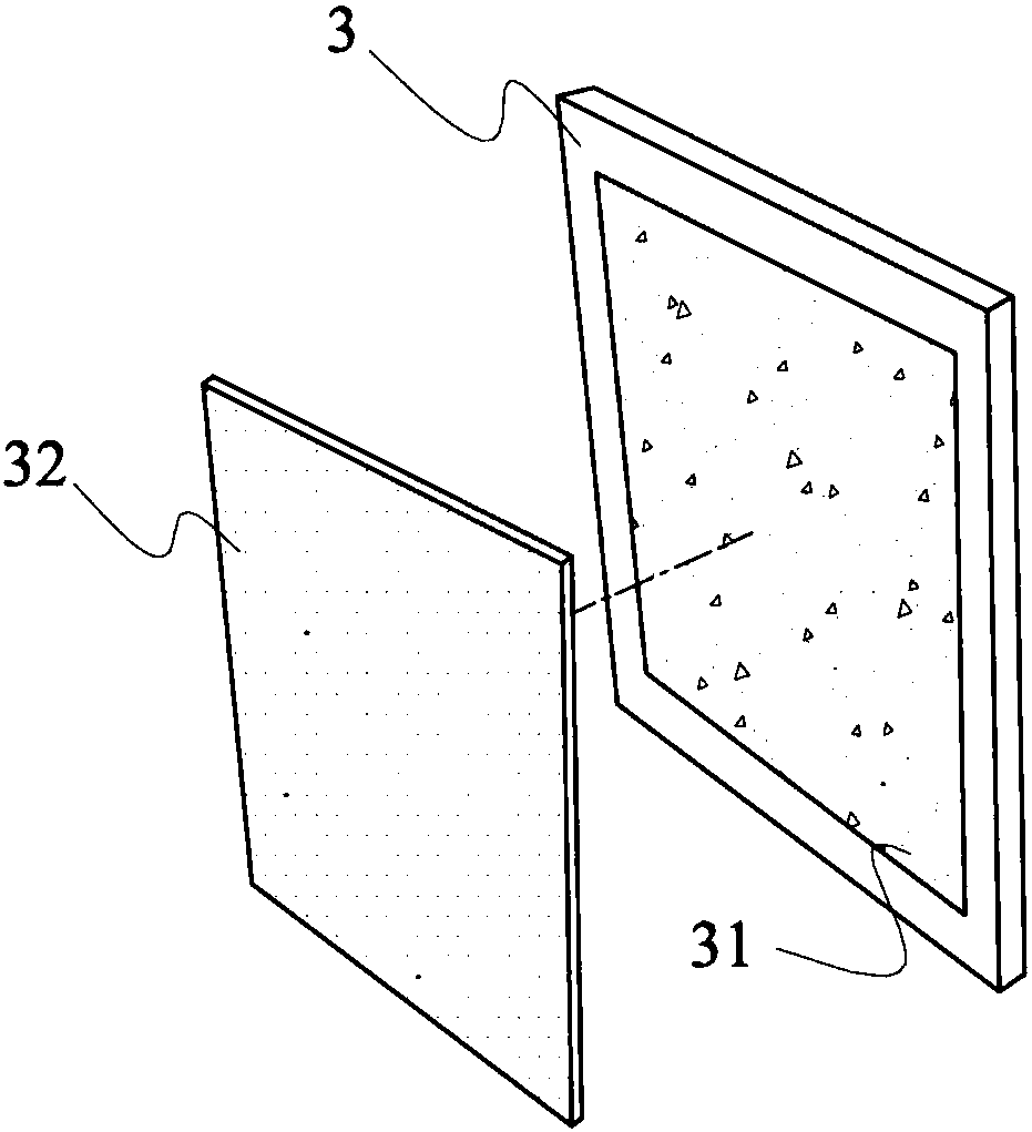 Air conditioning device for reducing concentration of carbon dioxide in confined space