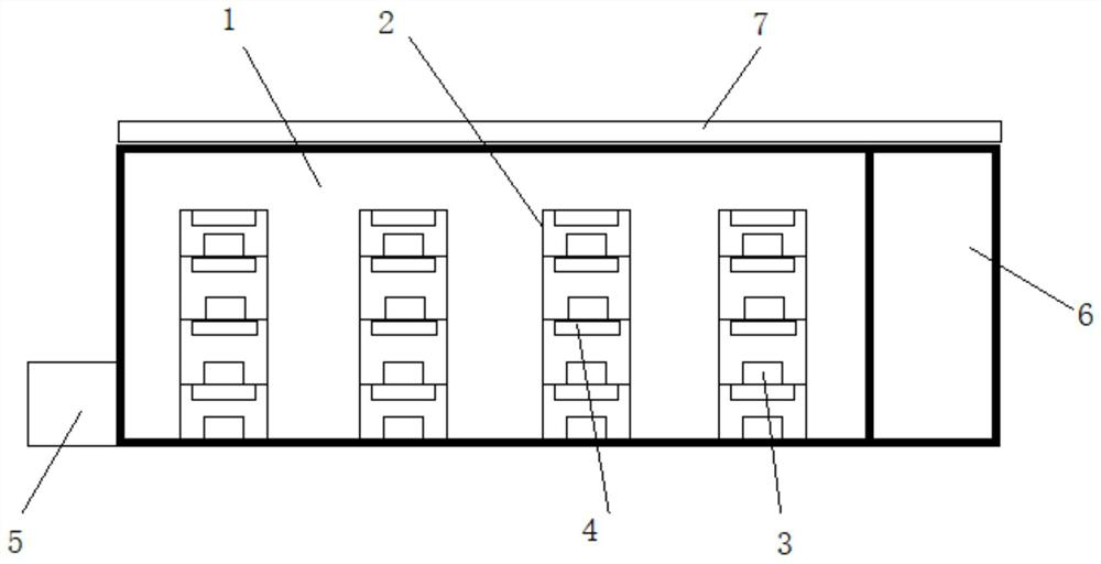 Dwarf rice planting system and method based on new energy power supply