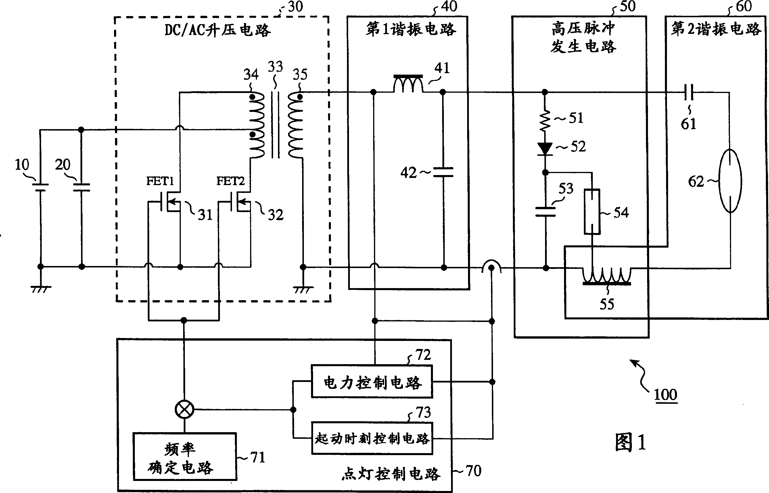 High intensity discharge lamp ballast apparatus