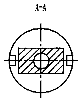 Four-component tubular wind tunnel balance with transverse jet