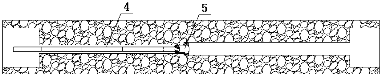 Construction method of precise intersecting drainage holes in coal mine underground roadway