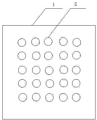 Carrier sheet template used for automatic assembling production of combined fireworks