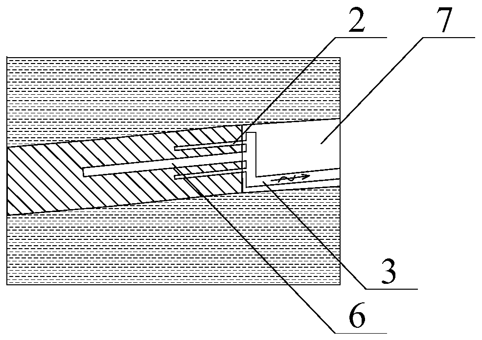 Gas outburst elimination method combining downhole drilling, surface fracturing and downhole drainage