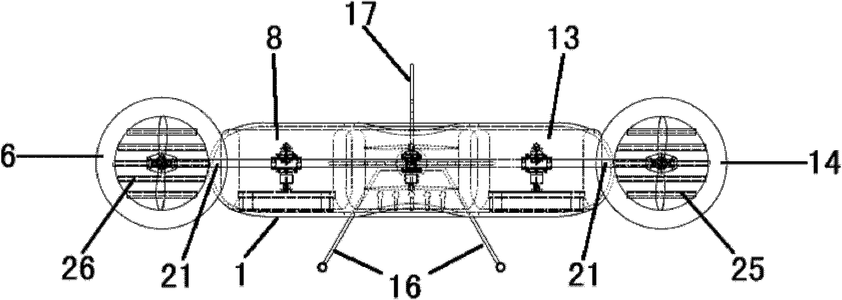 Distributed power multi-rotor VTOL (vertical take off and landing) aircraft and control method thereof