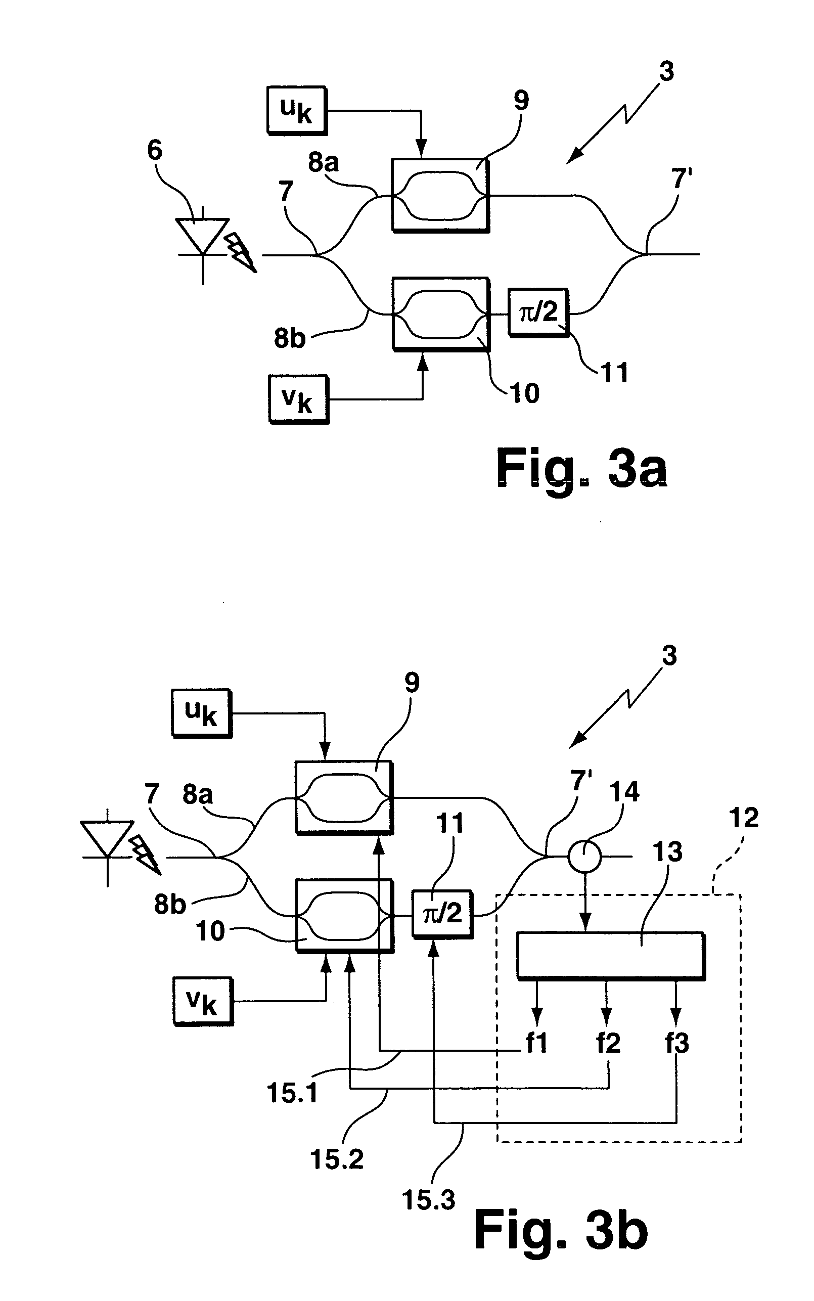 Fiber optical transmission system, transmitter and receiver for DQPSK modulated signals and method for stabilizing the same