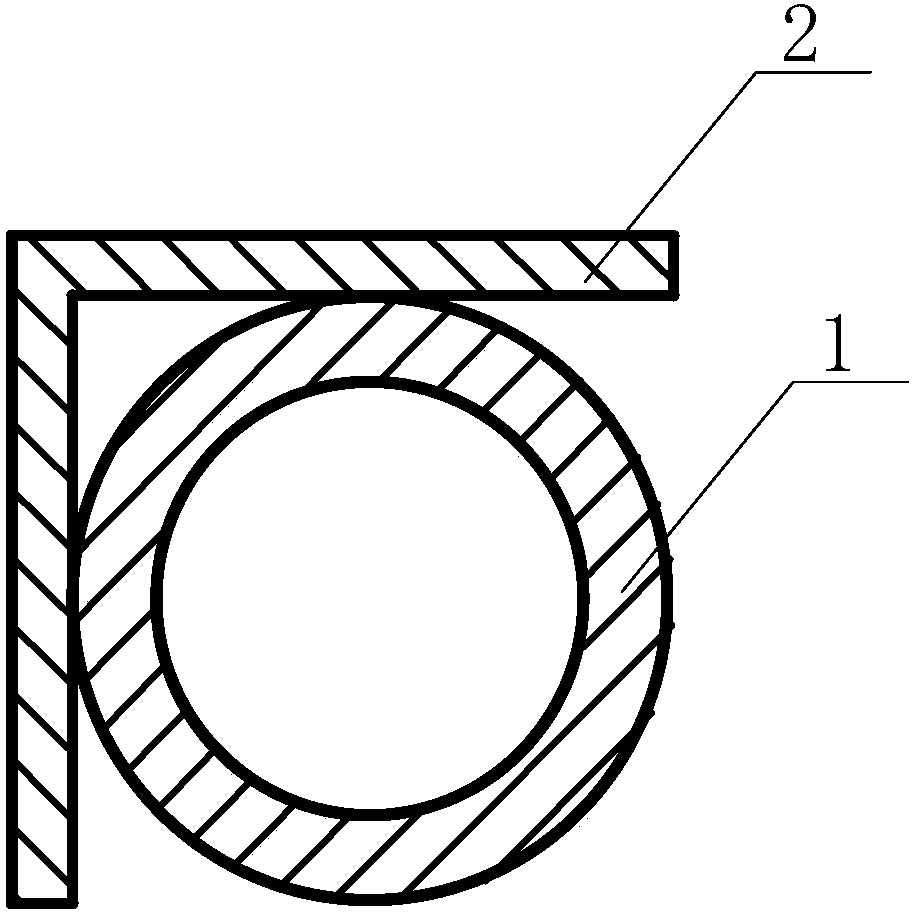 Interior wall scaffold for masonry and using method thereof