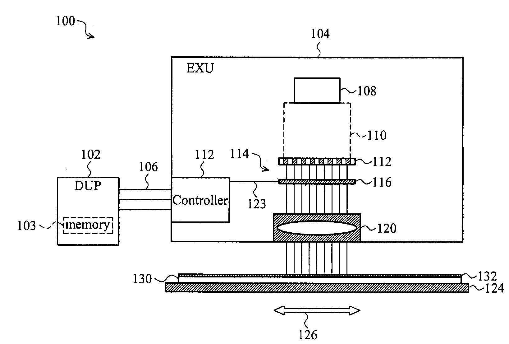 System and Method for Direct Writing to a Wafer