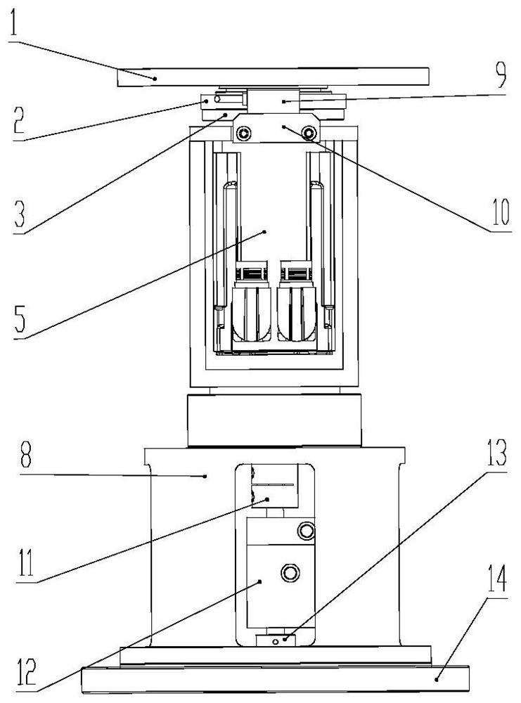 A low-frequency flexible moment simulation device