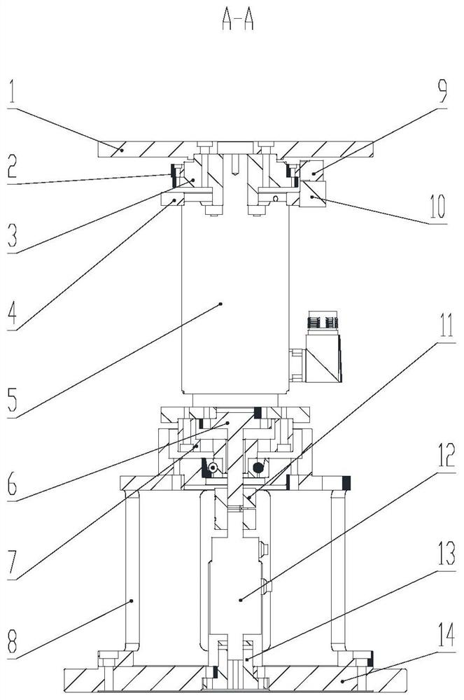 A low-frequency flexible moment simulation device