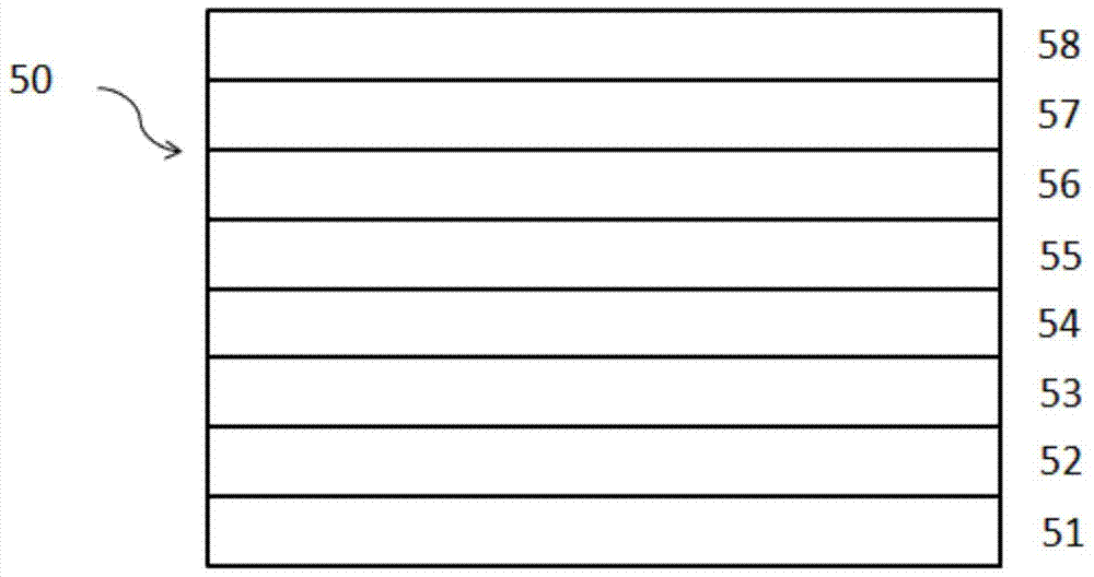 A multi-layer film structure electrochromic display