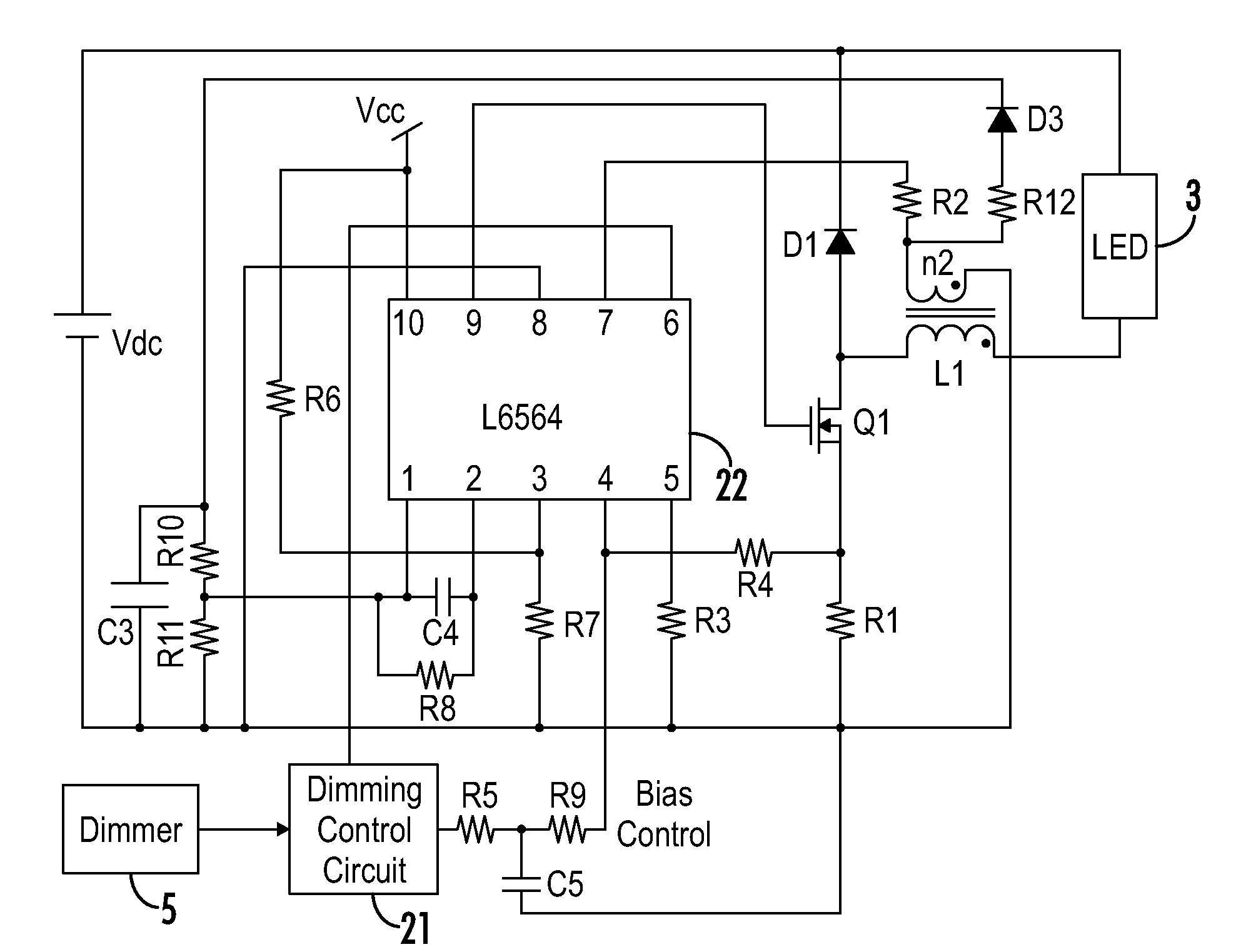 Solid state light source based lighting device and lighting system