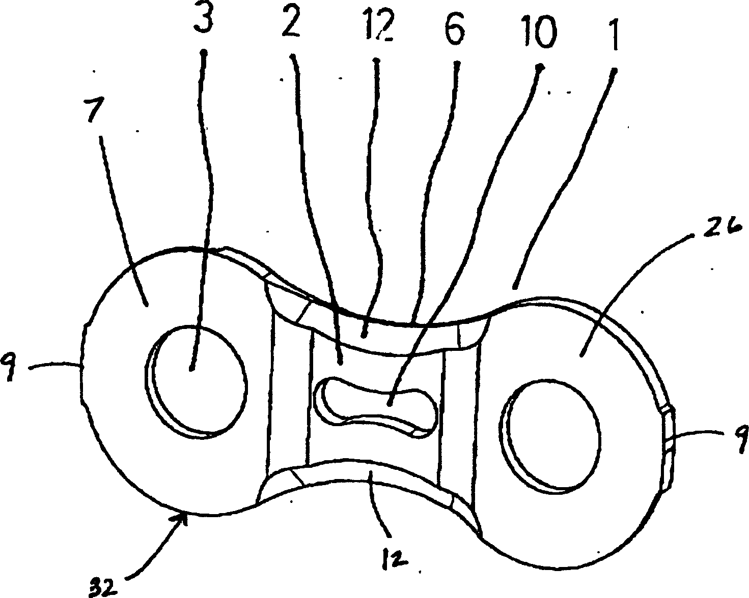 Bicycle driving chain