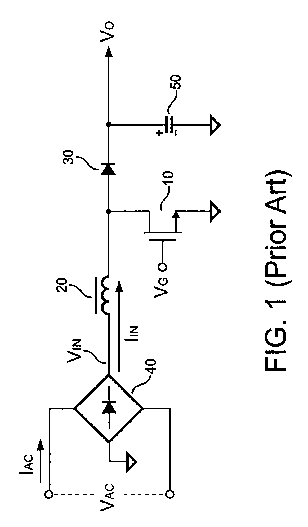 Switching control circuit for discontinuous mode PFC converters