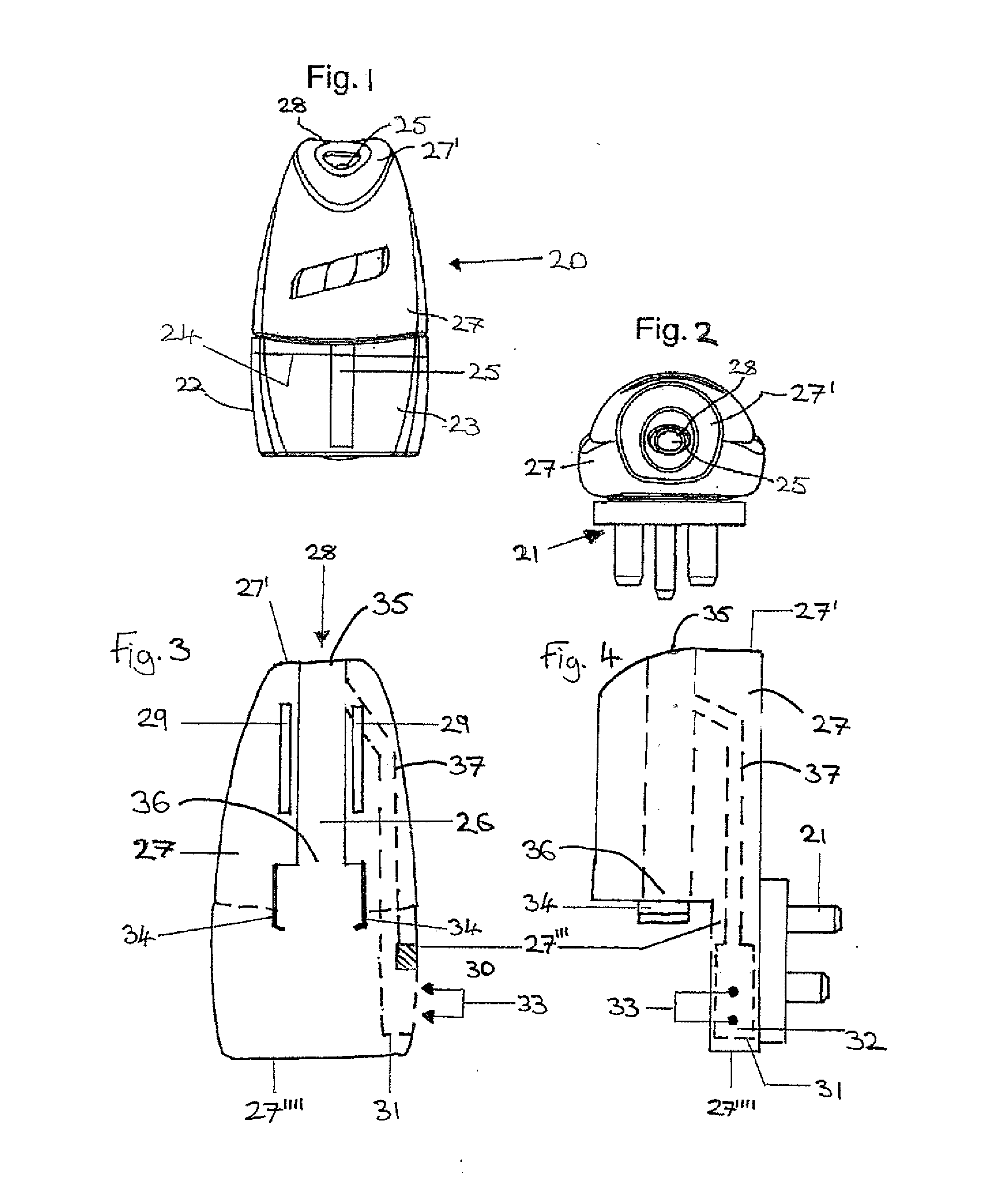 Air Treatment Agent Dispenser with Improved Odour Sensor Functionality