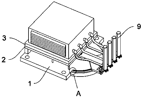 Angle-adjustable antenna based on 5G signal transmission