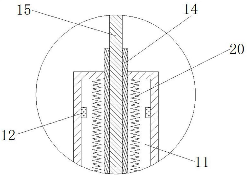 Quantity control type preoperative feeding material dispenser for animals