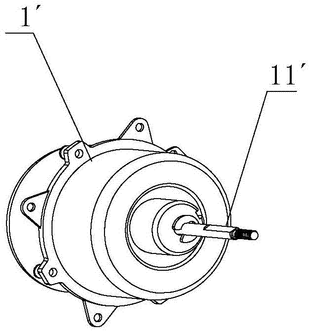 Draught fan assembling modality adjusting system and draught fan system