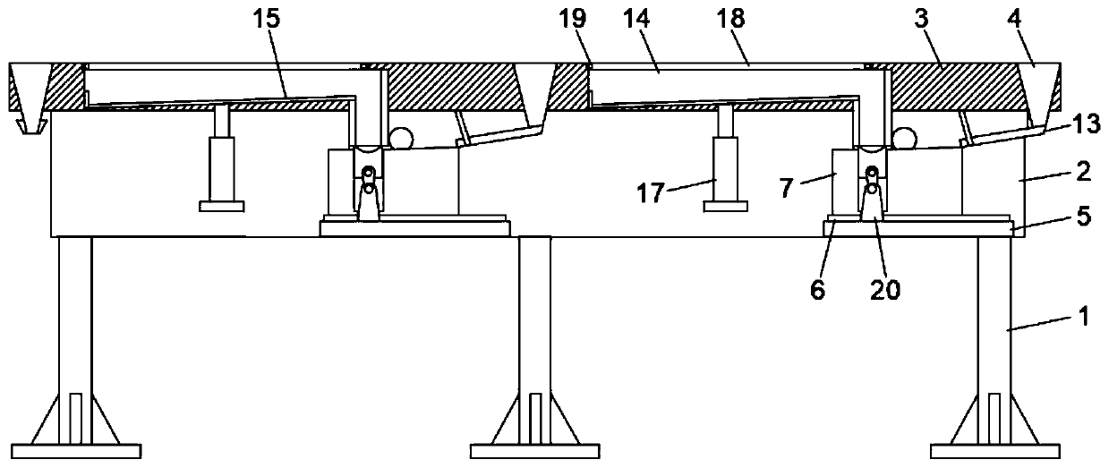 A snooker table with automatic ball loading function