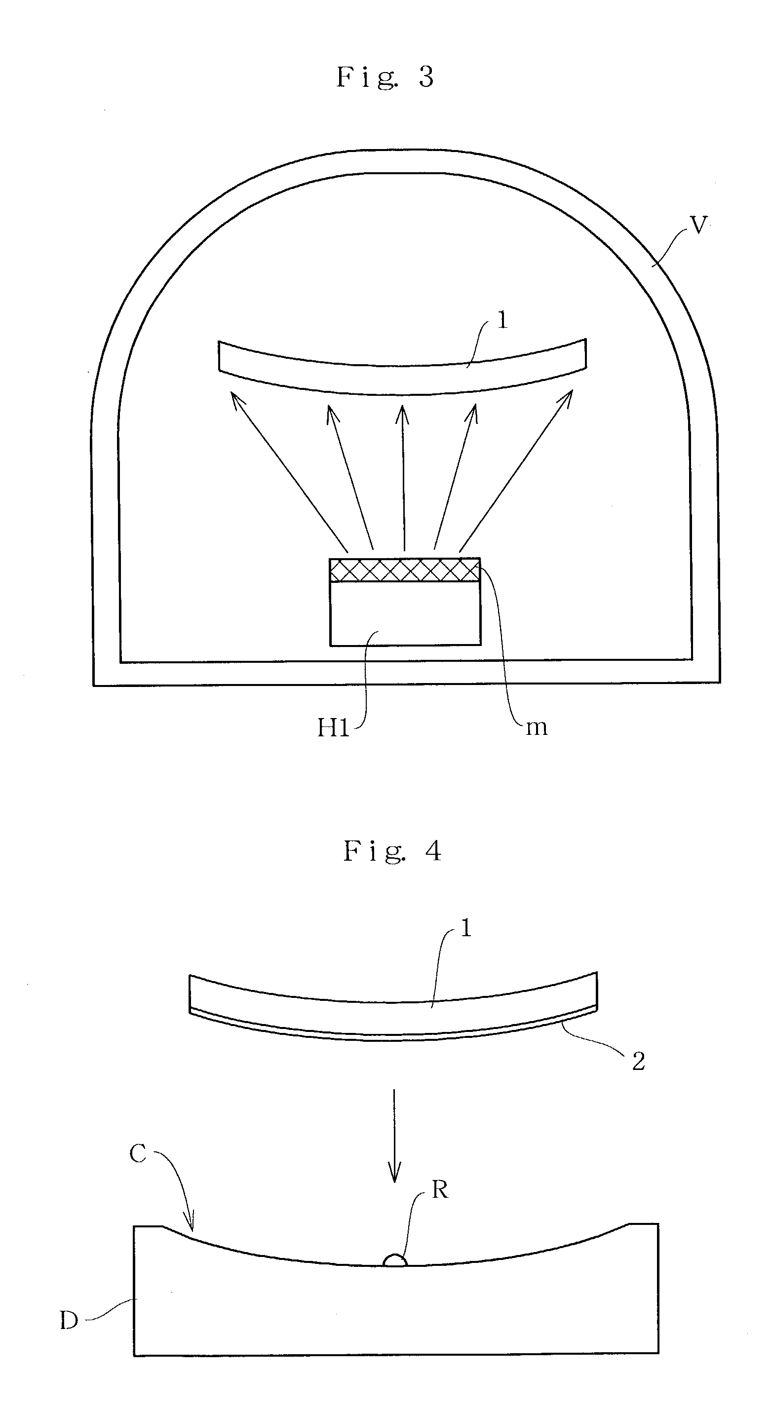 Metallic vapor deposition lens provided with a protection coat and a method of producing the same