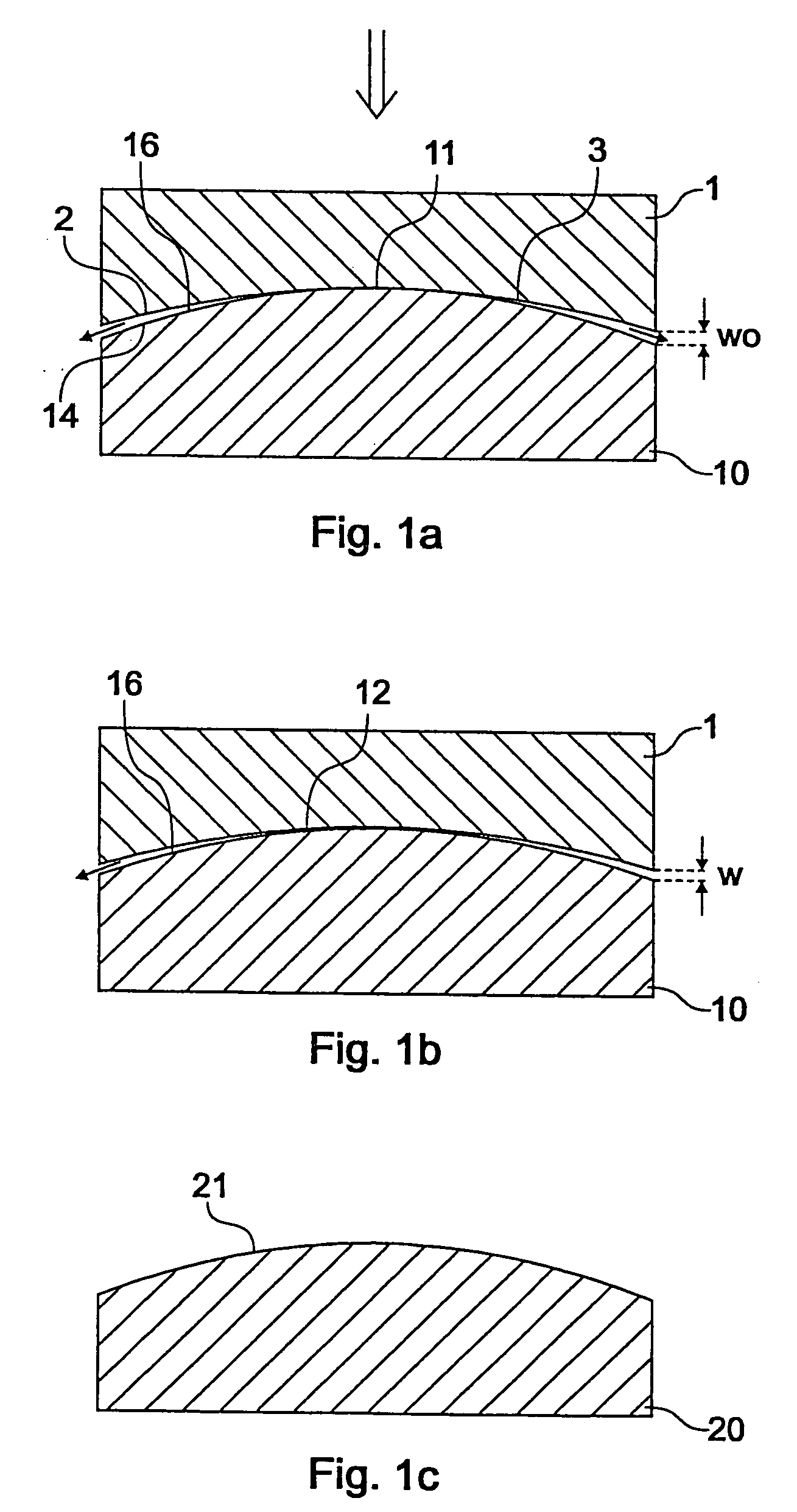Method and apparatus for forming an optical element and substrate and moulding tool