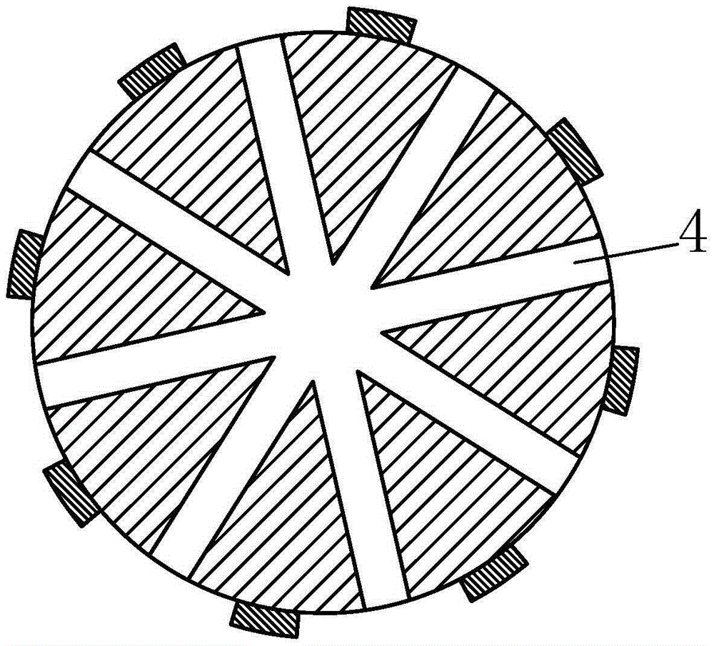 Dyeing wheel for shuttlecock coloring machine