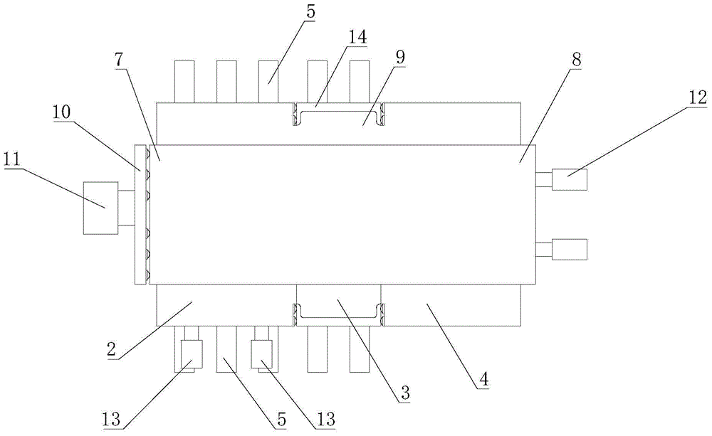 A simulation test device for dislocation of weak structural belts under stress