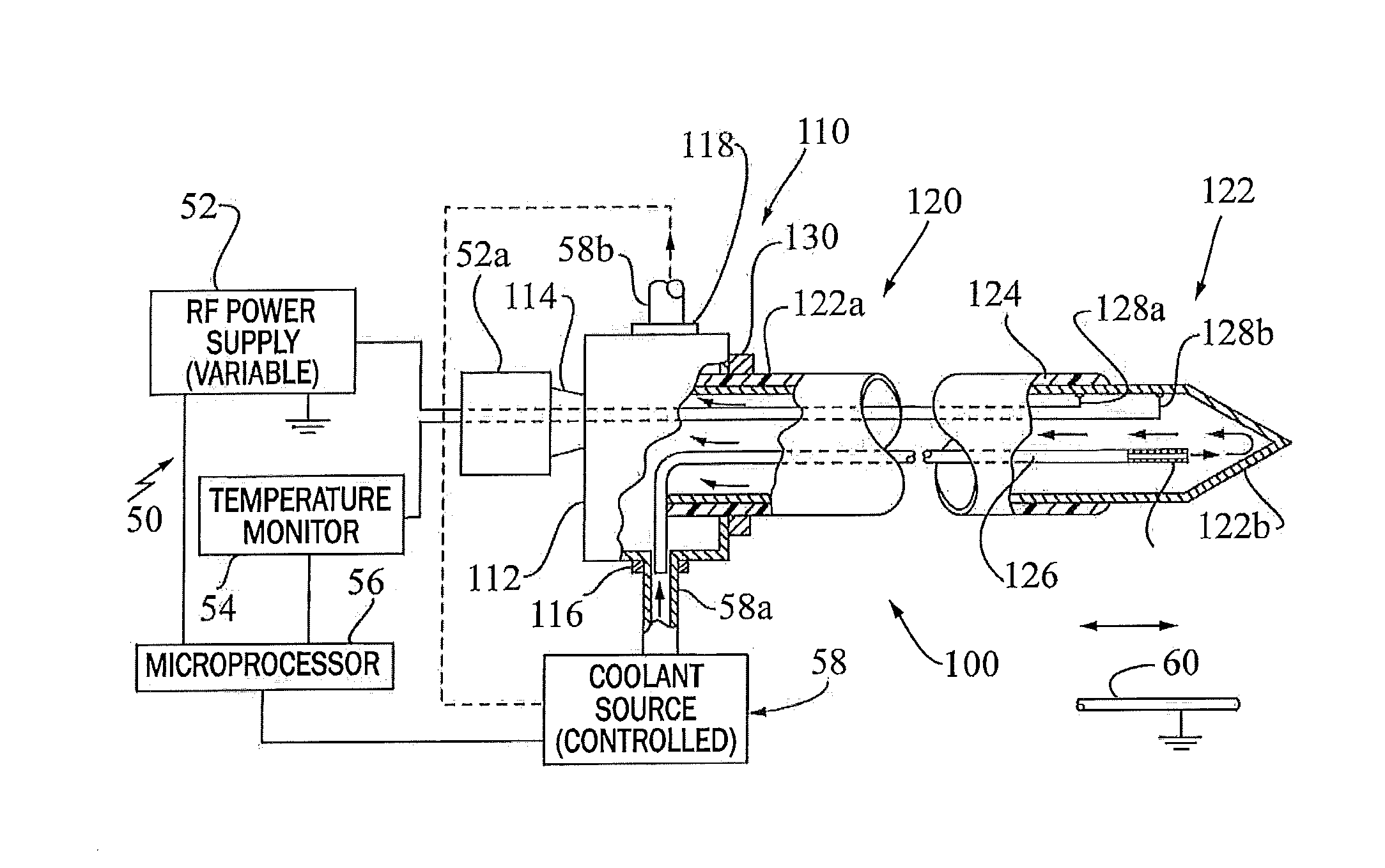 Adjustable length and/or exposure electrodes
