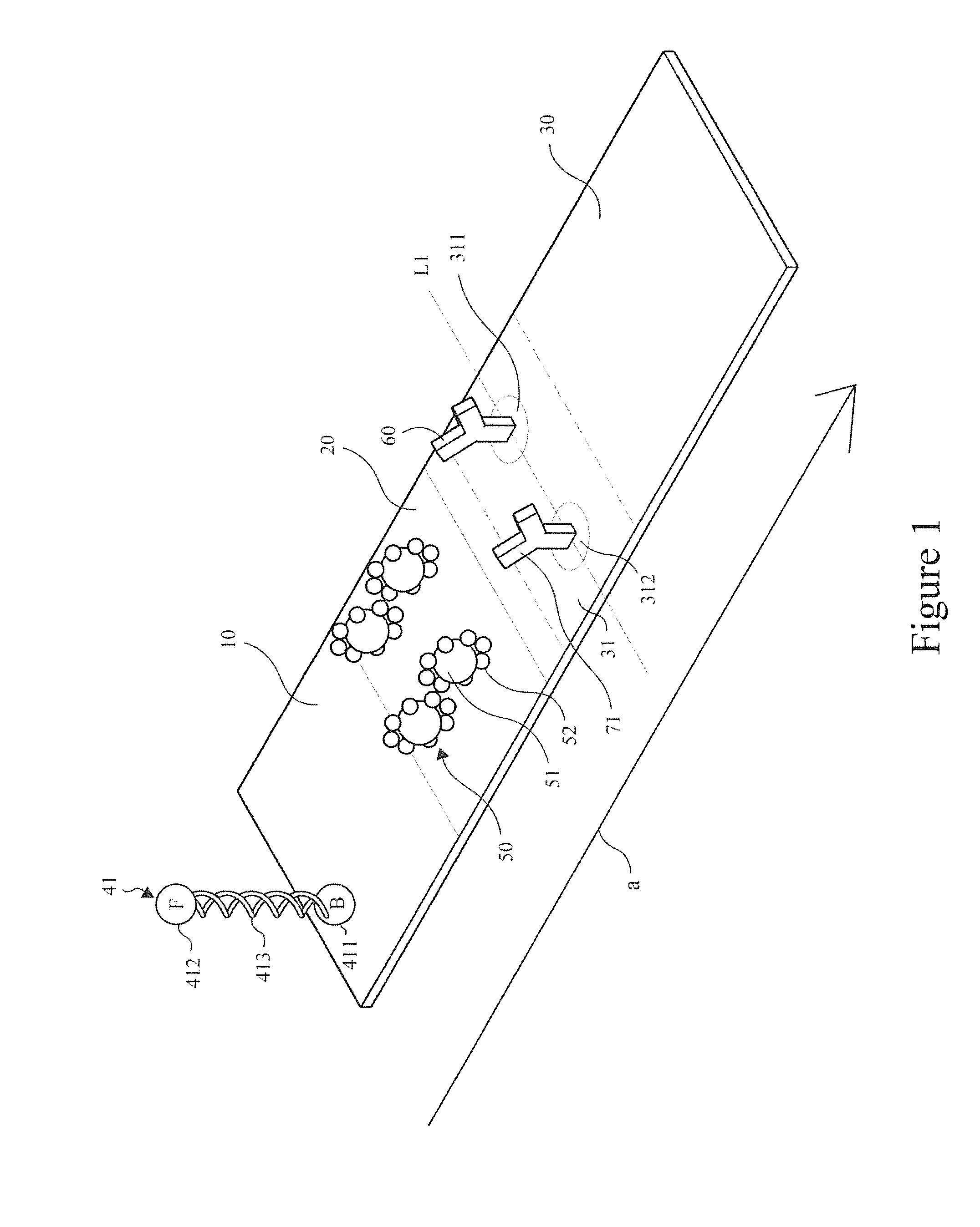 Device for detecting amplified products of nucleic acid