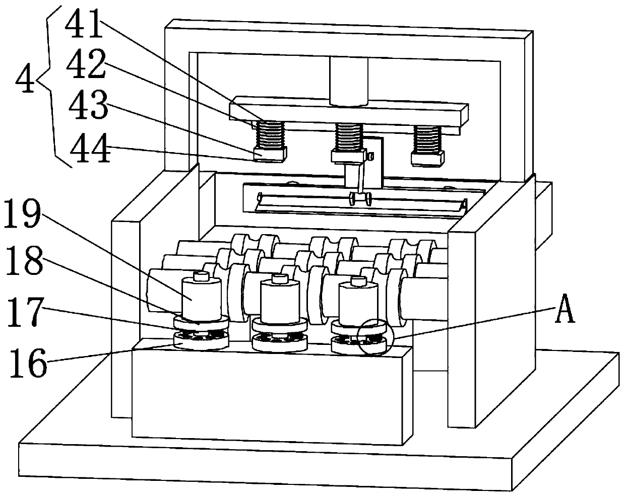 Hot cutting machine capable of preventing line from untwisting after cutting off of line