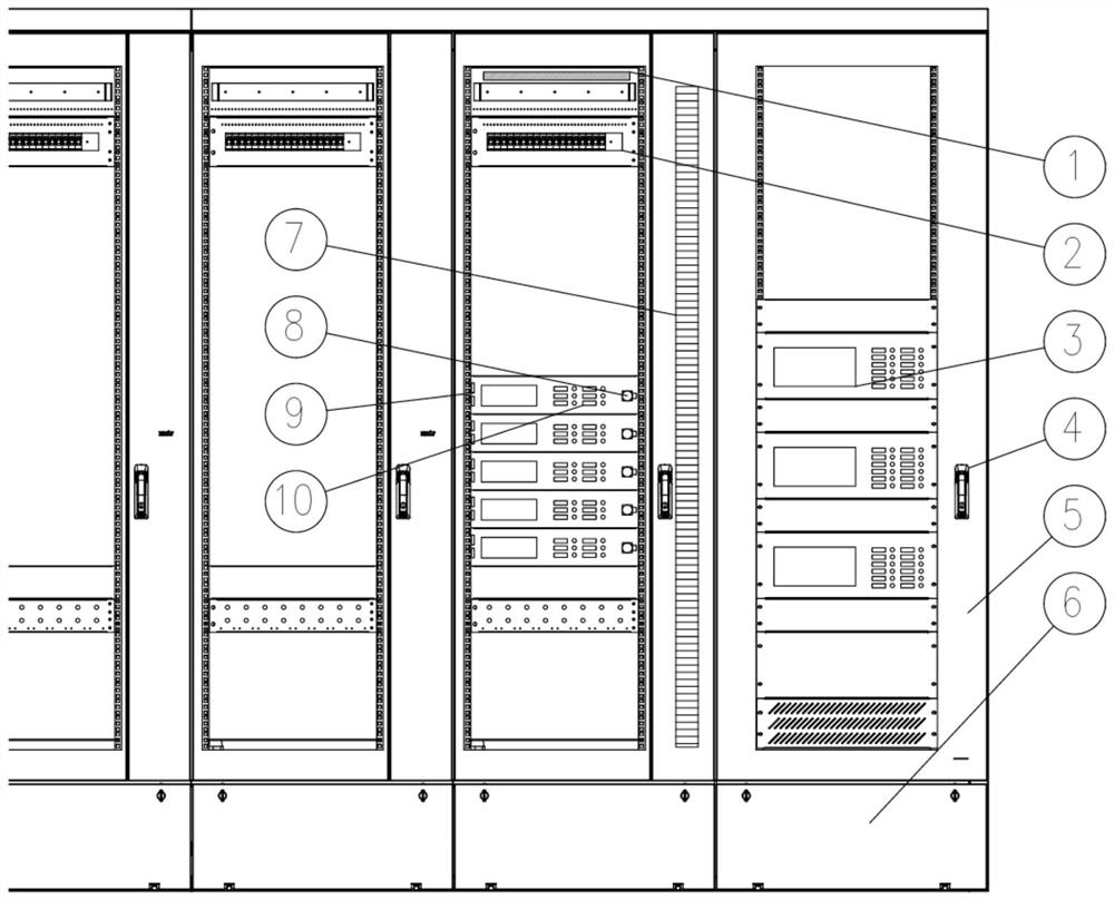 Intelligent anti-misoperation terminal processing system applicable to secondary cabin type equipment