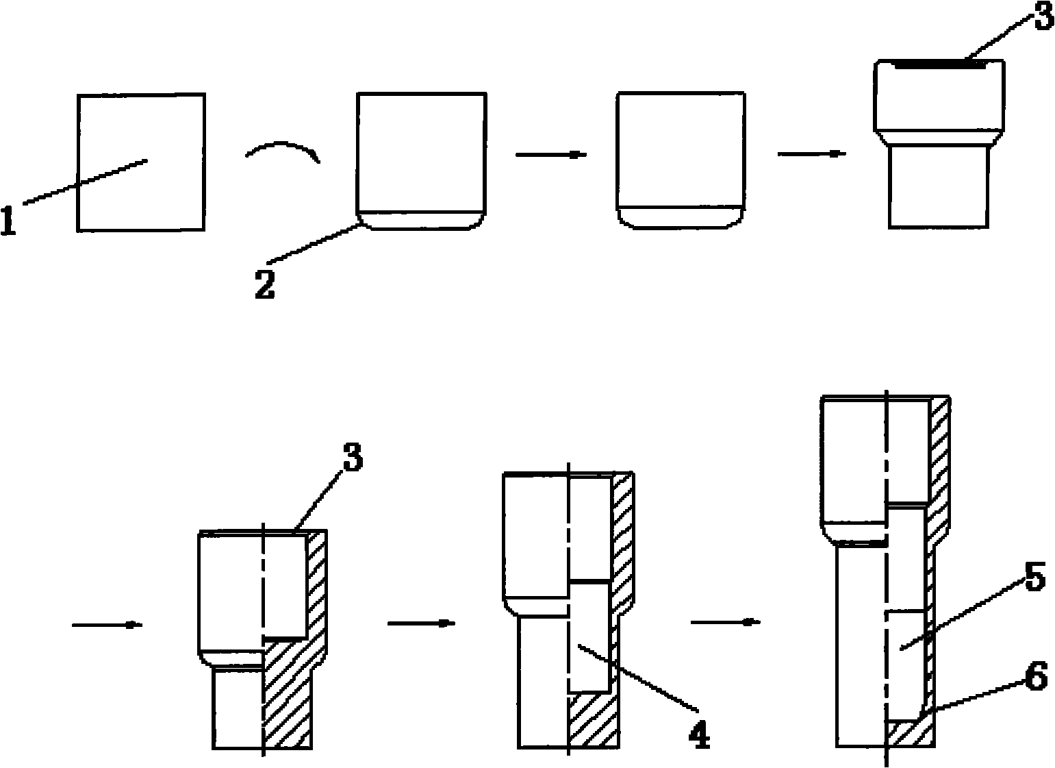 Process for manufacturing outer sleeve blanks