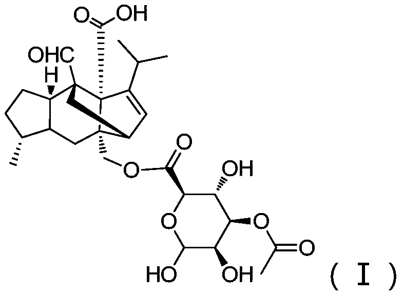 Preparation method of novel diterpene sugar ester compound and use thereof