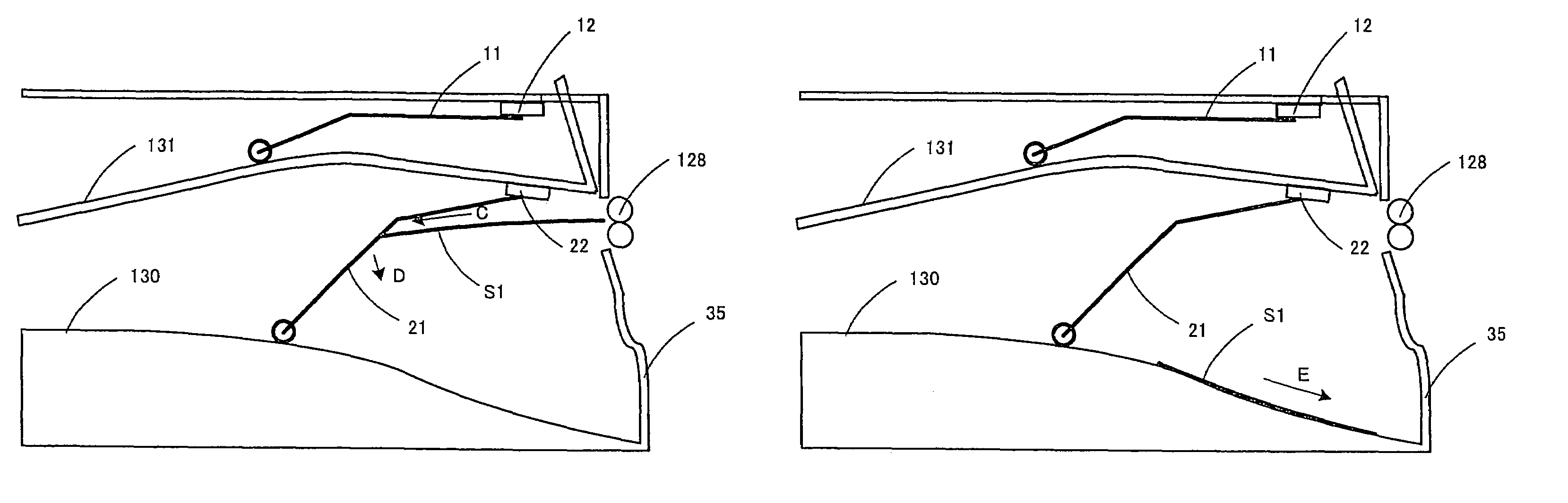 Sheet stacking device and image forming apparatus including the same