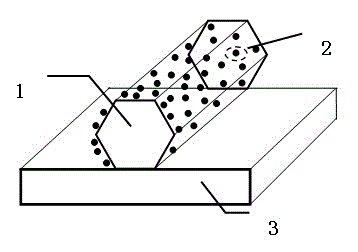 Surface plasmon laser of semiconductor nanowire-metal film structure