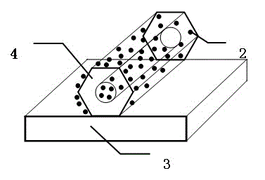 Surface plasmon laser of semiconductor nanowire-metal film structure