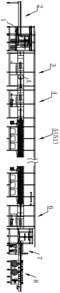 Horizontal copper and tin plating equipment for circuit board micropores with high aspect ratio