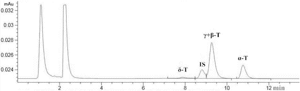 Method of quickly determining tocopherol content in cabbage type rape seeds by using near infrared spectrum