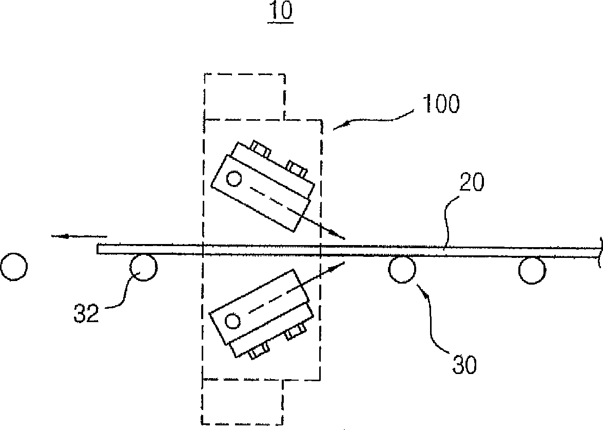 Device for supplying processing fluid and device for processing substrate having the same