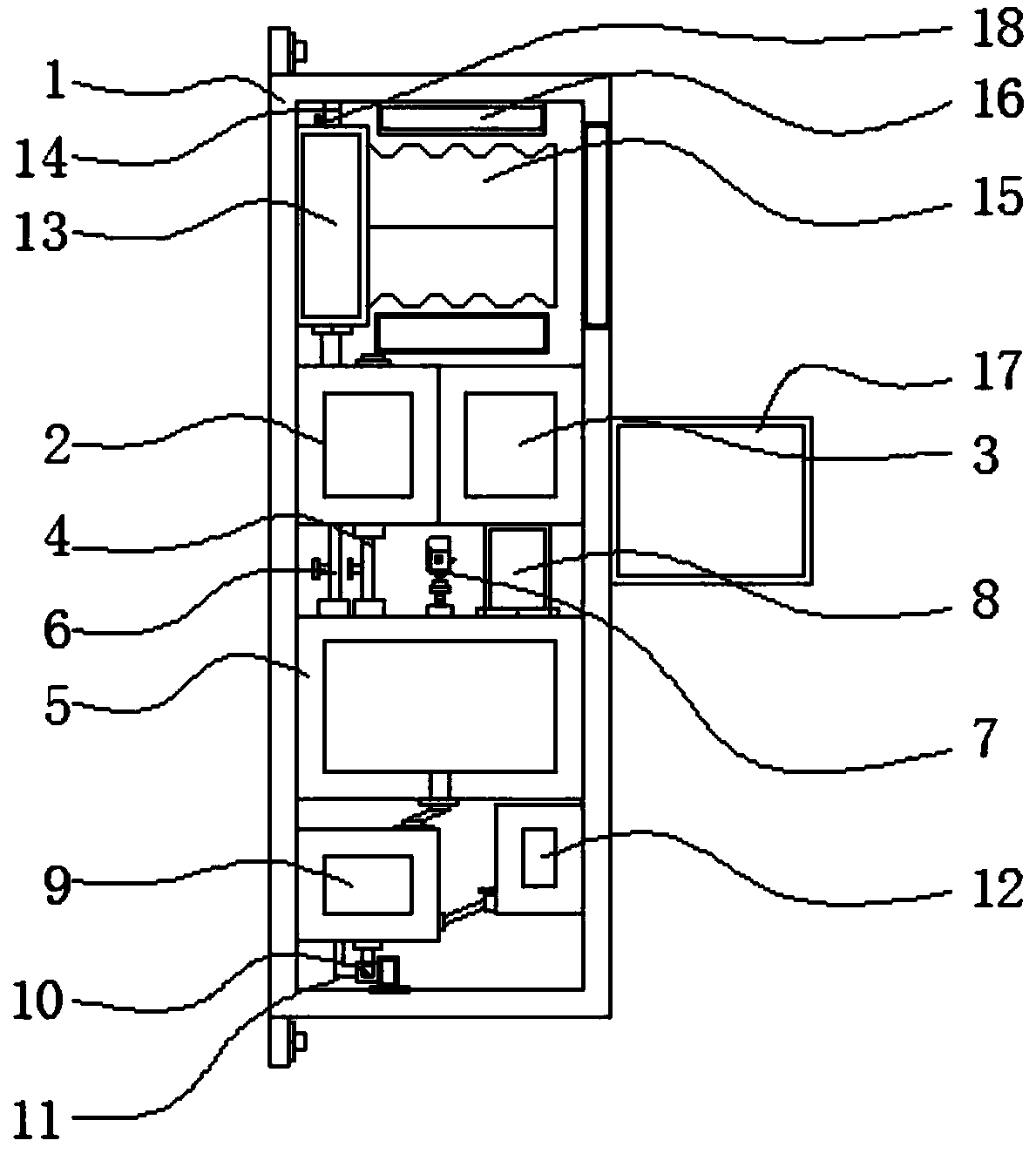 High-rise falling object prevention device for buildings under construction