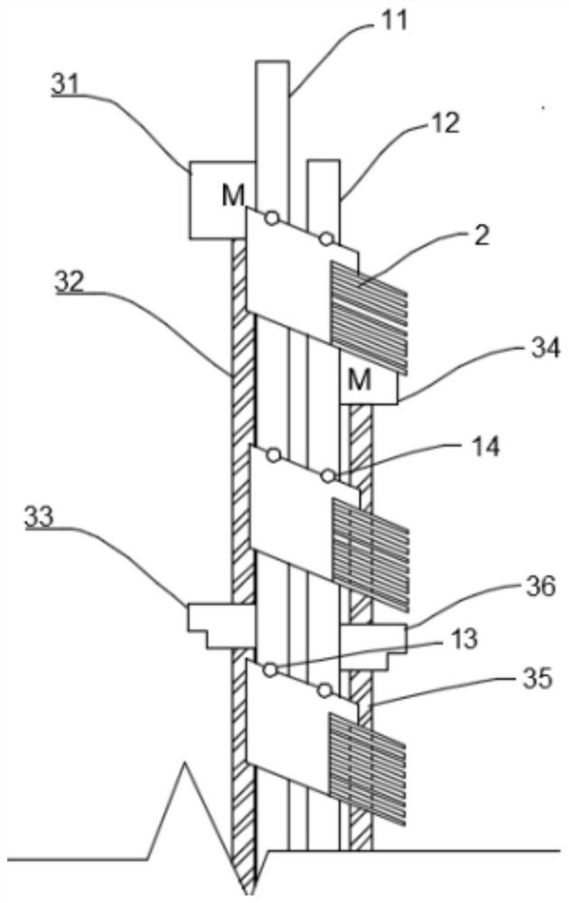 Air duct self-cleaning device and air conditioner