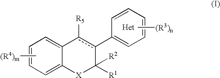 Heterocyclic benzo[c]chromene derivatives useful as modulators of the estrogen receptors