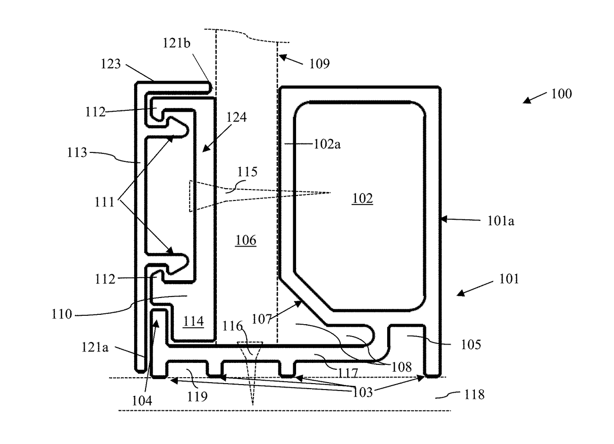 Security panel framing system and method