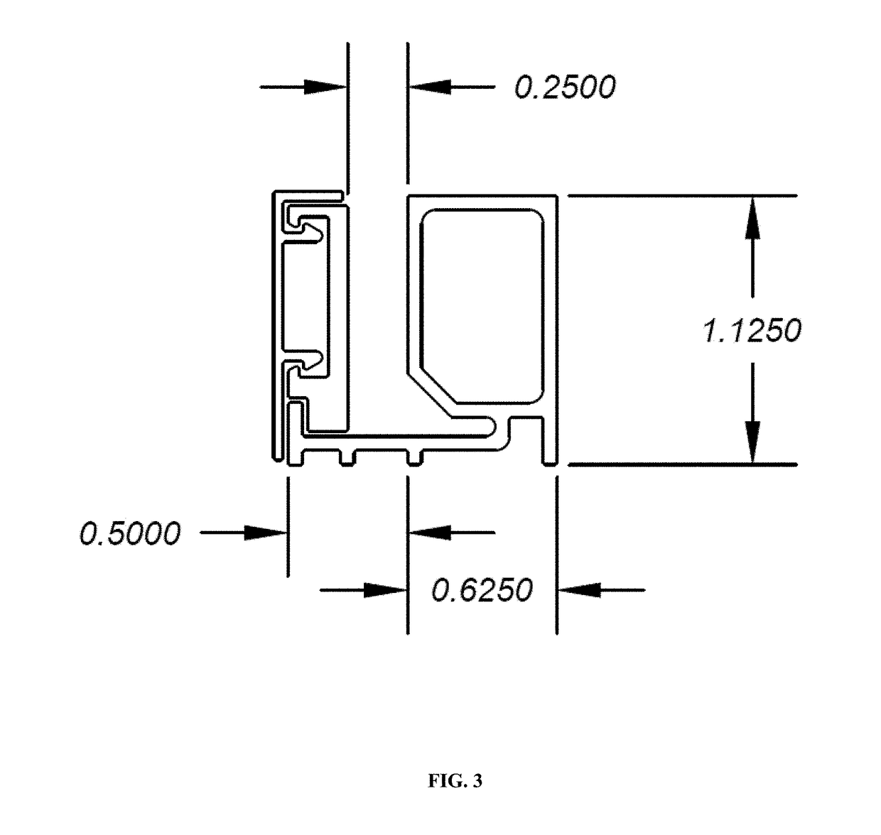 Security panel framing system and method