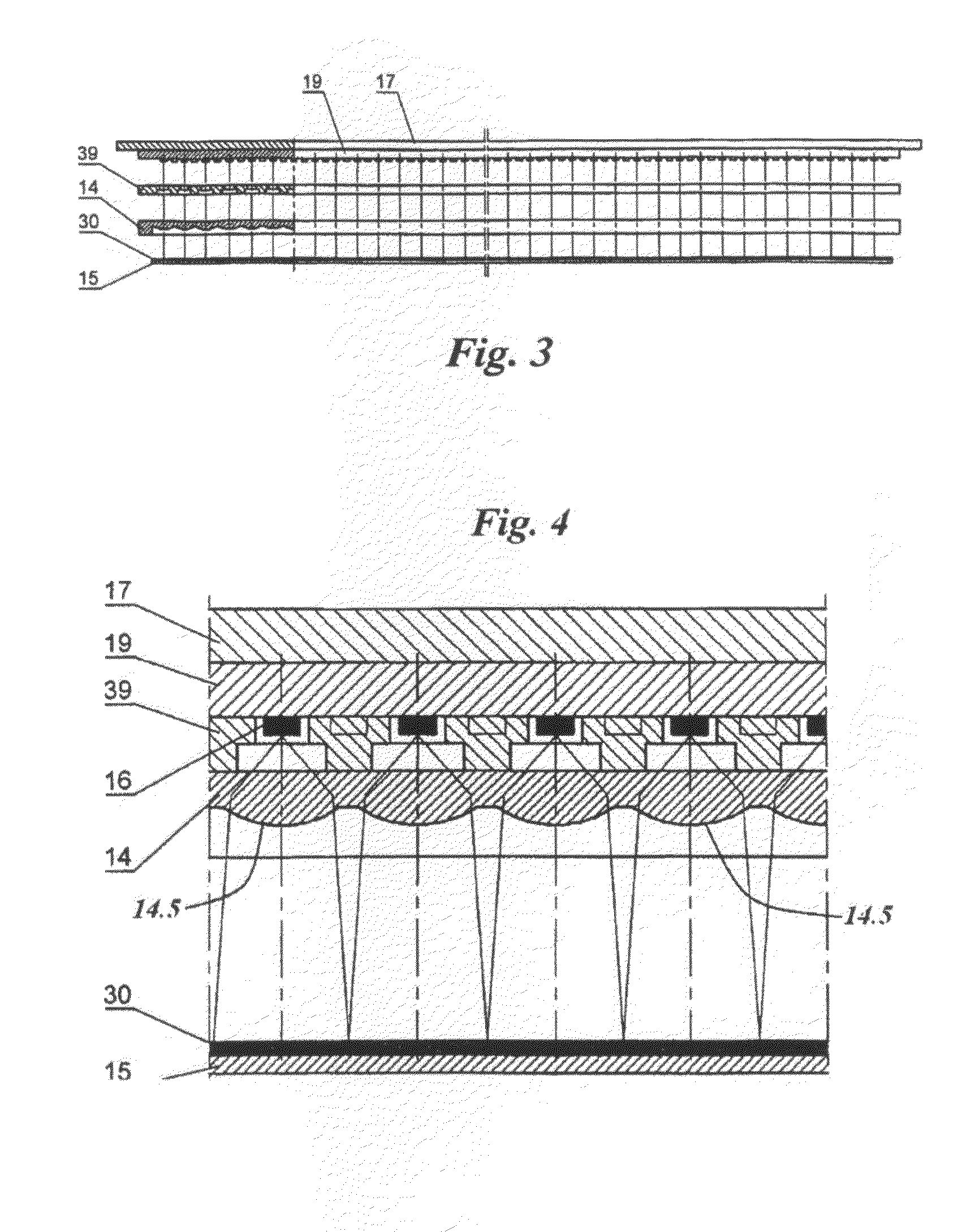Process and apparatus for the production of collimated UV rays for photolithographic transfer