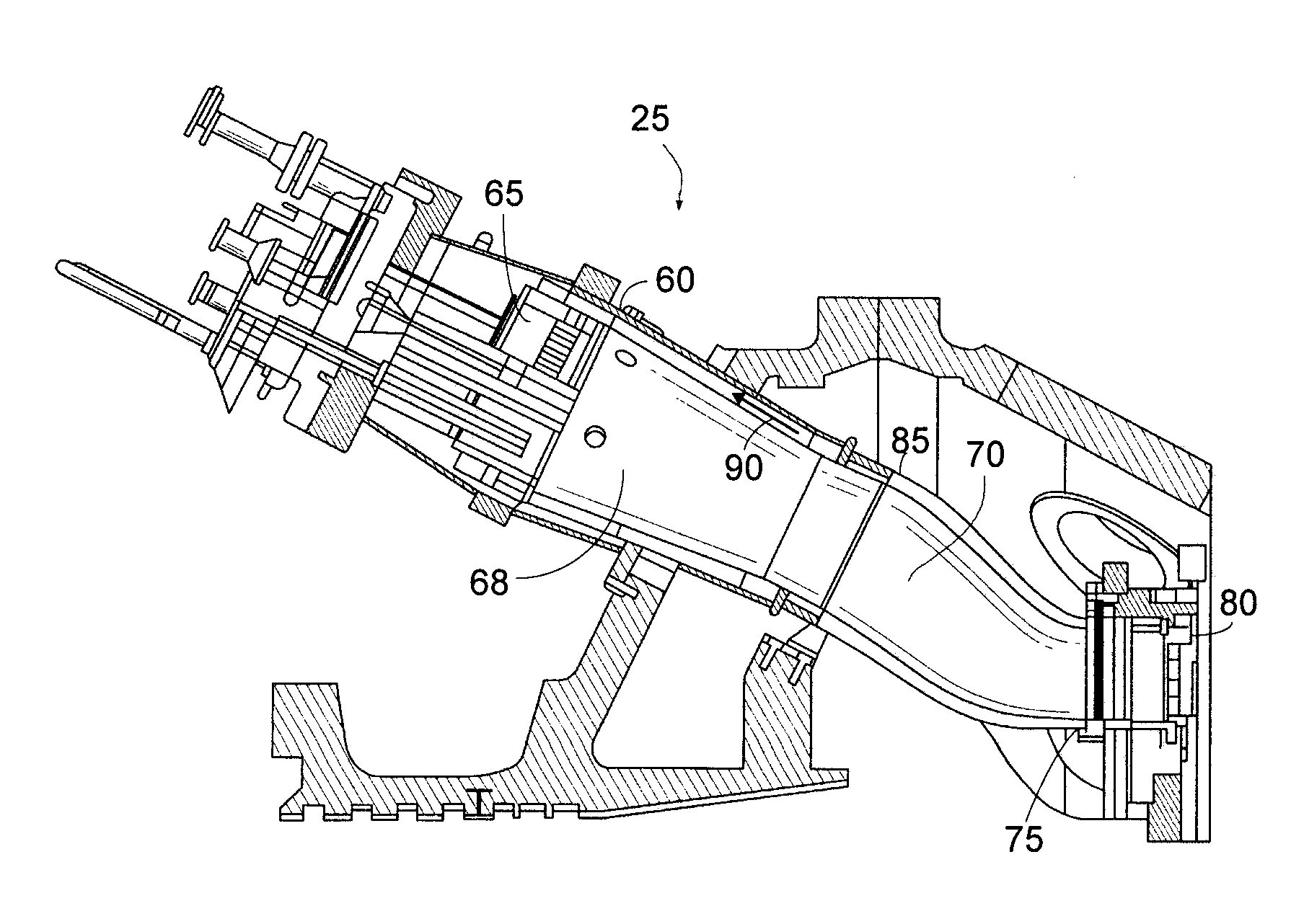 Transition Nozzle Combustion System