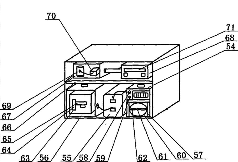 Treatment and rehabilitation chair for senile psychosis